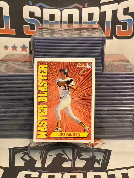 1991 Score (Master Blaster) Jose Canseco #690
