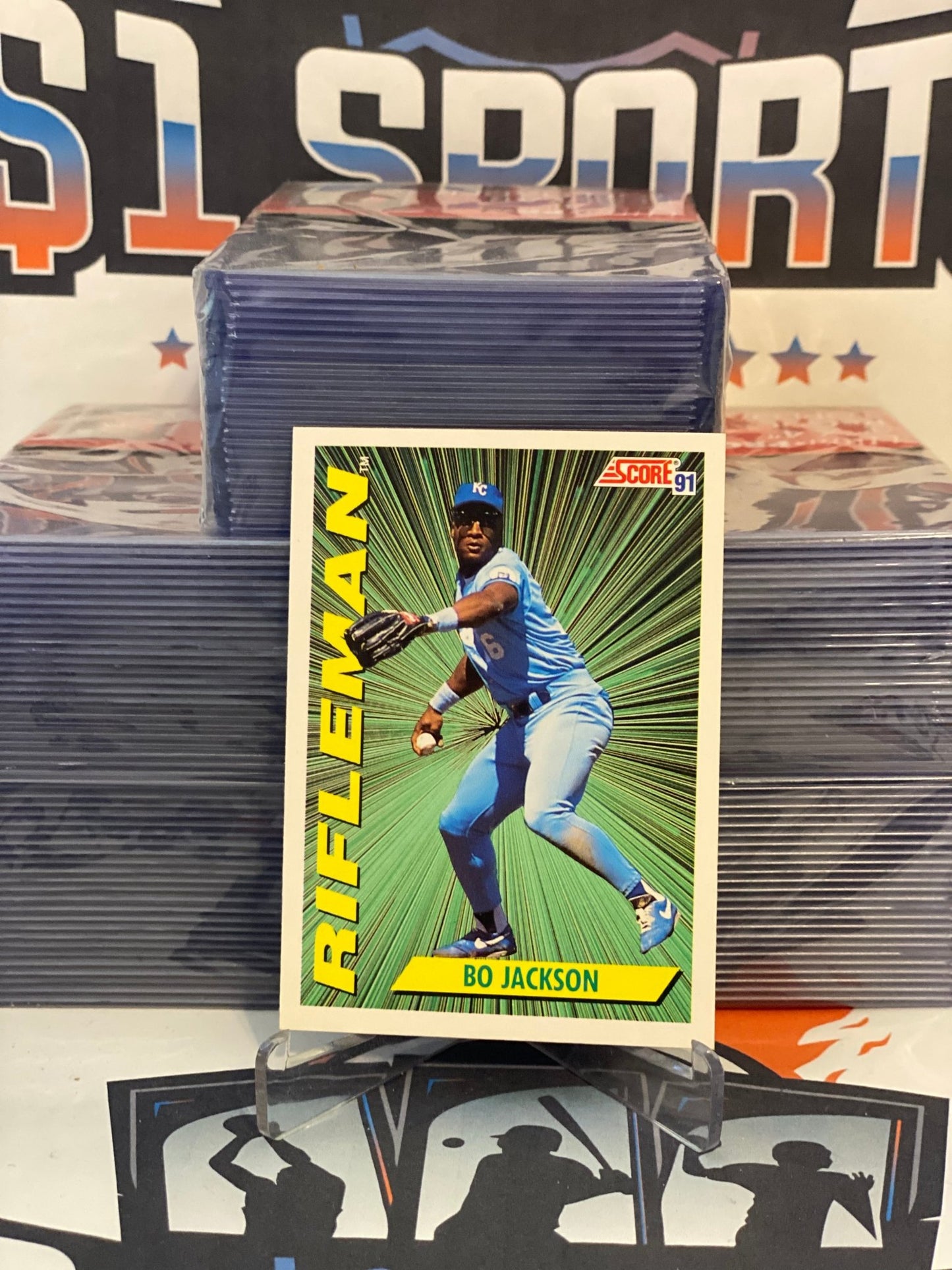 1991 Score (Rifleman) Bo Jackson #412