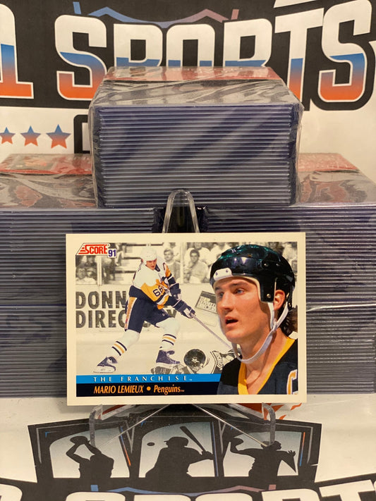 1991 Score (The Franchise) Mario Lemieux #335