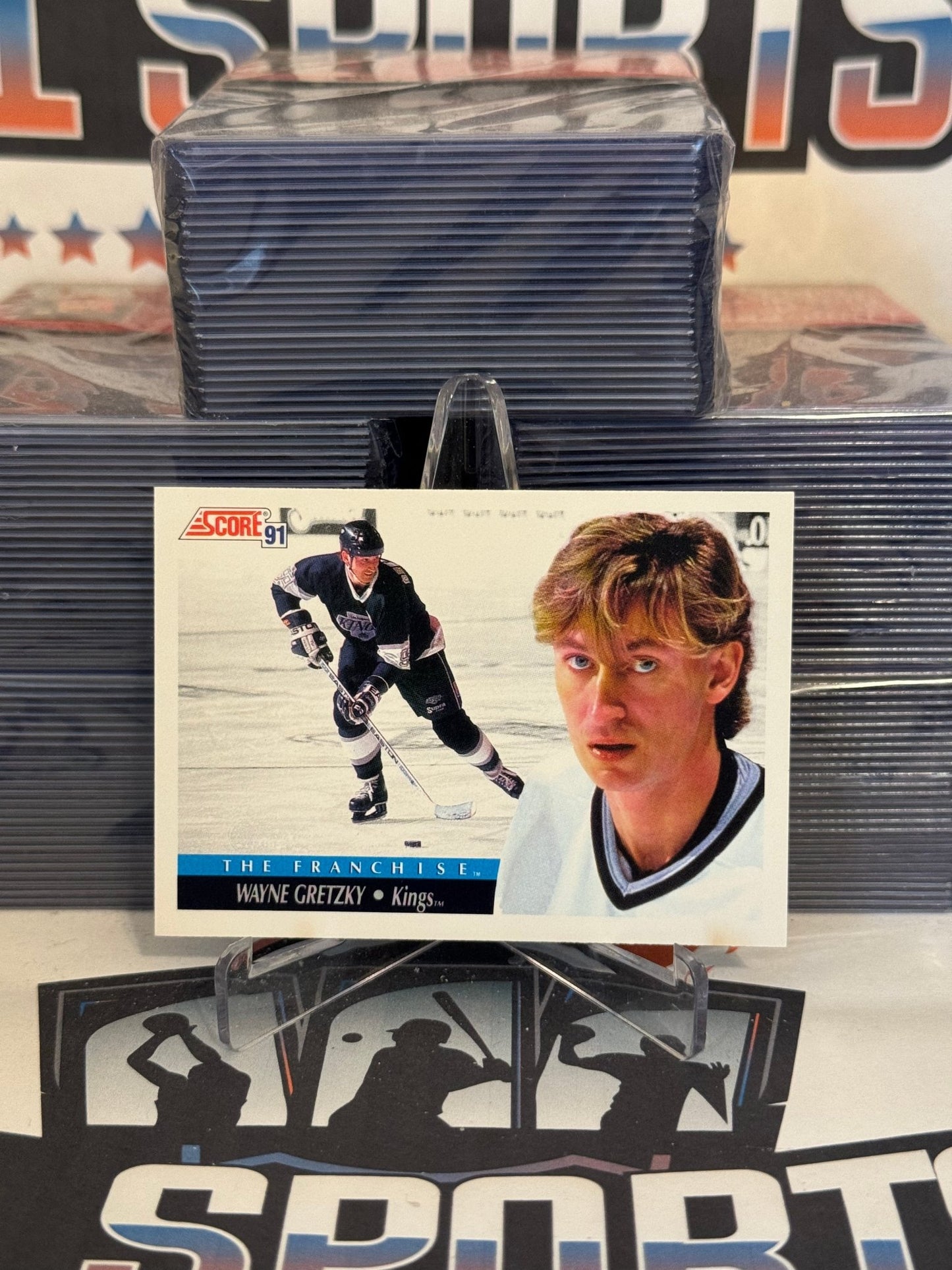 1991 Score (The Franchise) Wayne Gretzky #422