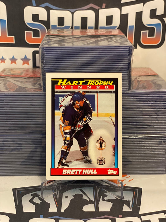 1991 Topps (Hart Trophy Winner) Brett Hull #516