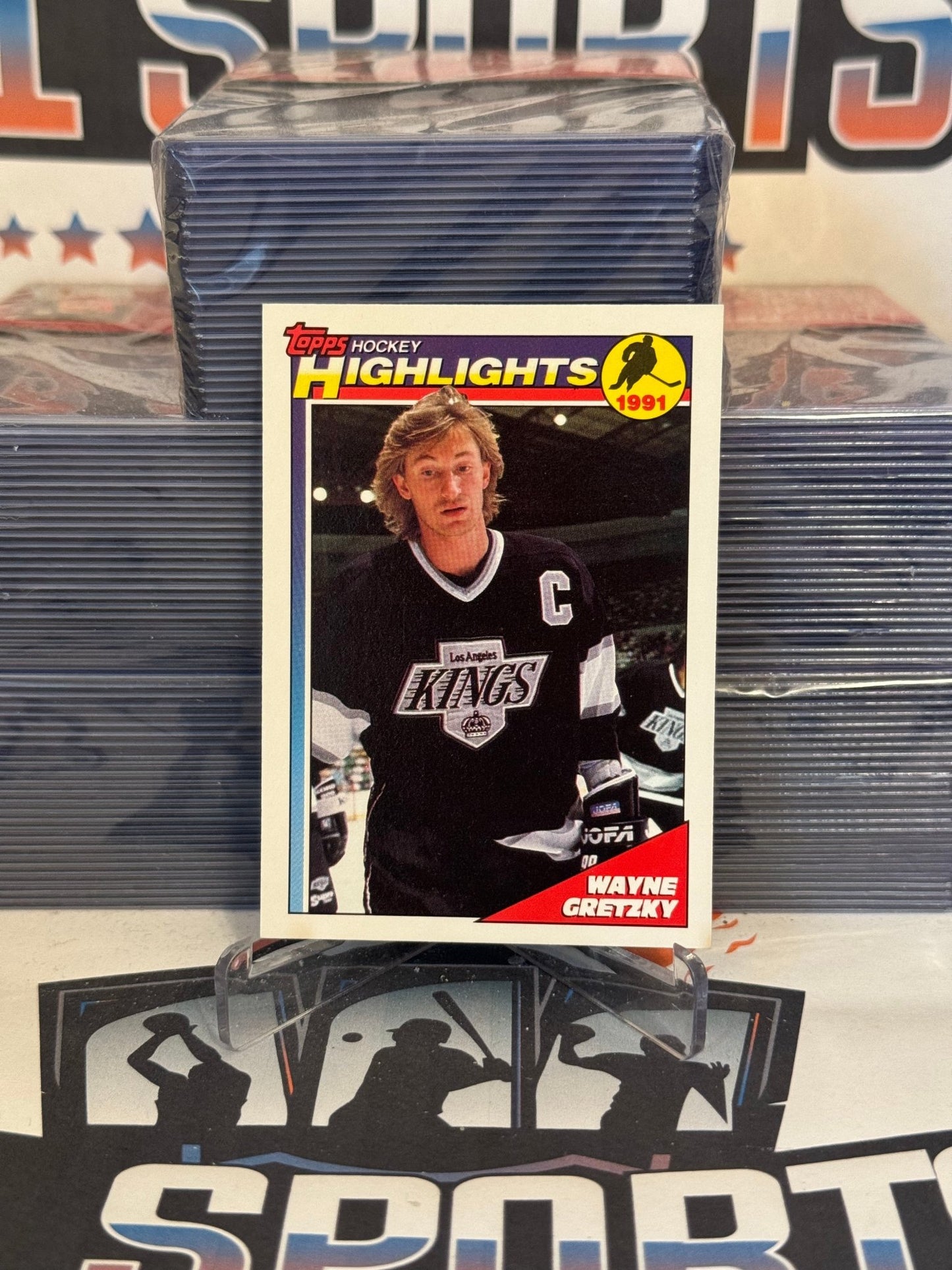 1991 Topps (Highlights) Wayne Gretzky #524