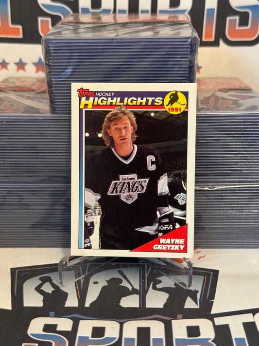 1991 Topps (Highlights) Wayne Gretzky #524