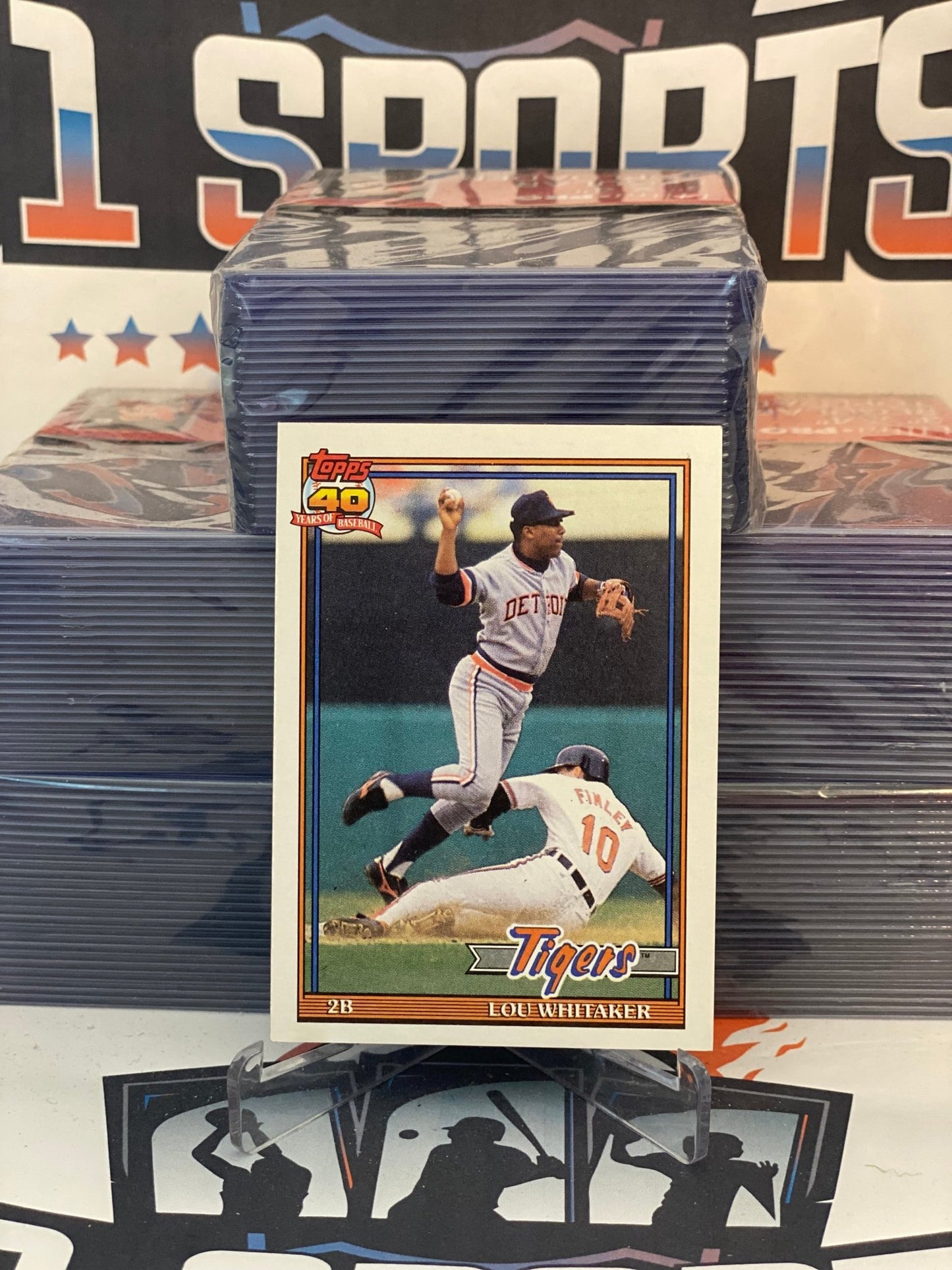 1991 Topps Lou Whitaker #145