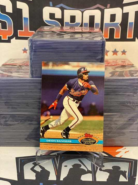 1991 Topps Stadium Club Deion Sanders #442