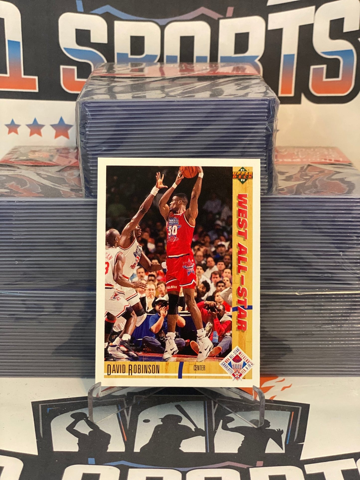 1991 Upper Deck (All-Star) David Robinson #58