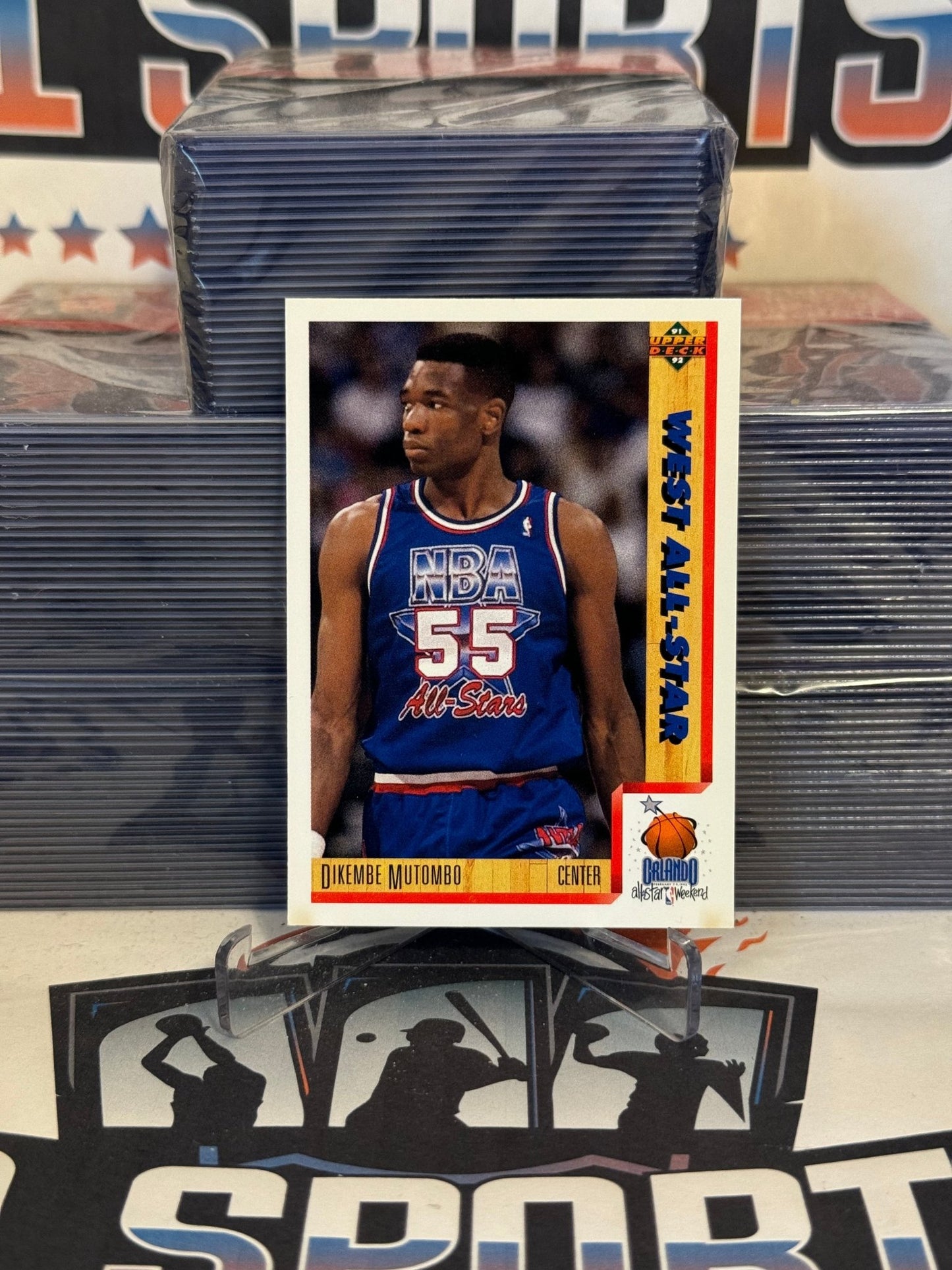 1991 Upper Deck (All-Star) Dikembe Mutombo #471