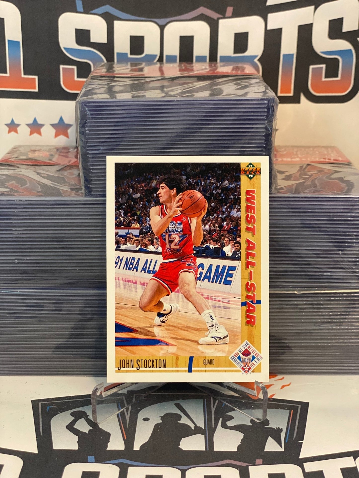 1991 Upper Deck (All-Star) John Stockton #52