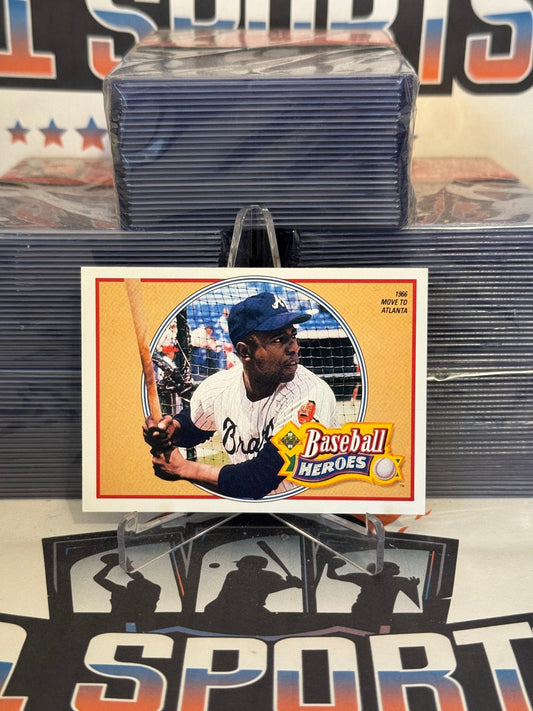 1991 Upper Deck (Baseball Heroes) Hank Aaron #21