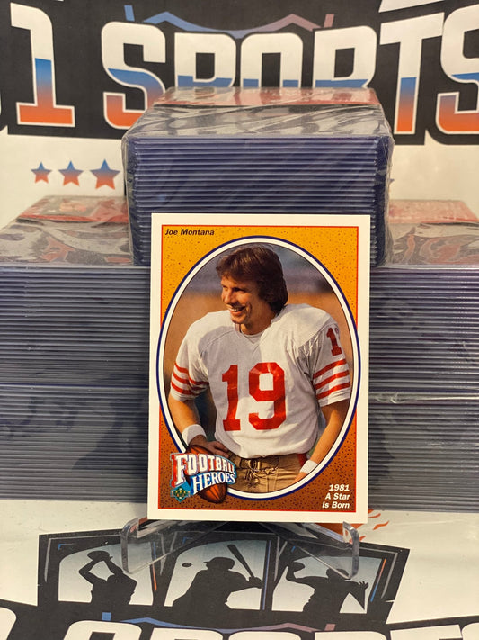 1991 Upper Deck (Football Heroes) Joe Montana #2