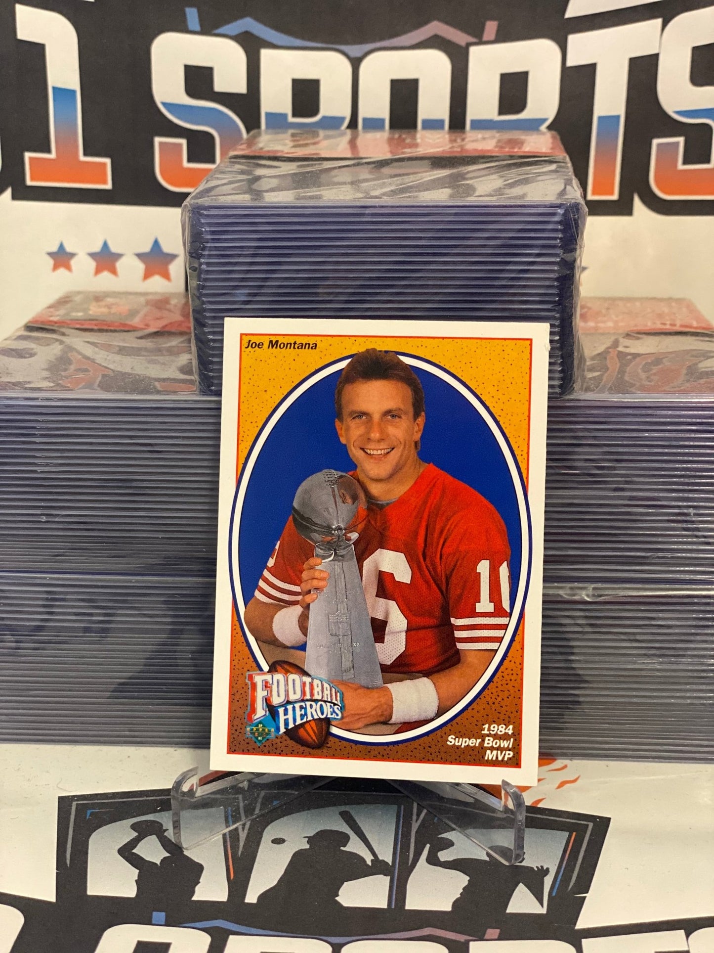 1991 Upper Deck (Football Heroes) Joe Montana #3