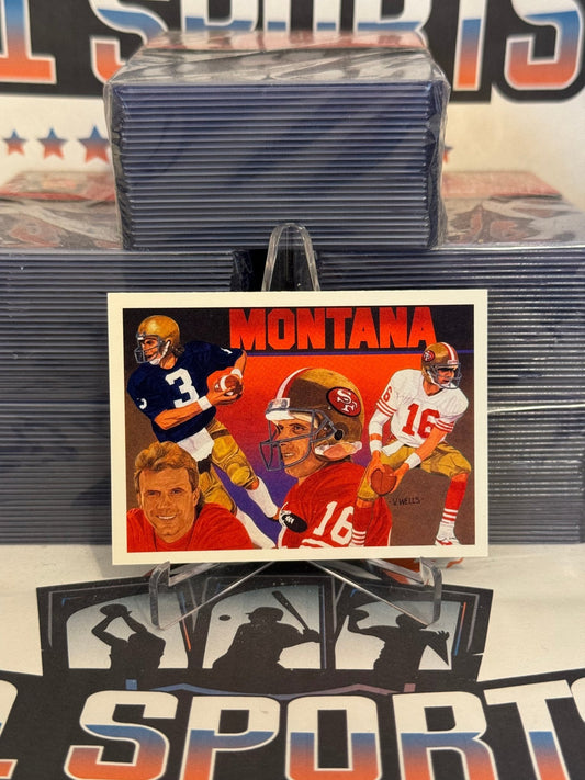 1991 Upper Deck (Heroes Checklist) Joe Montana #9