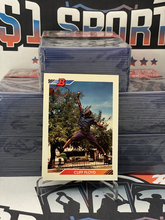 1992 Bowman Cliff Floyd Rookie #678