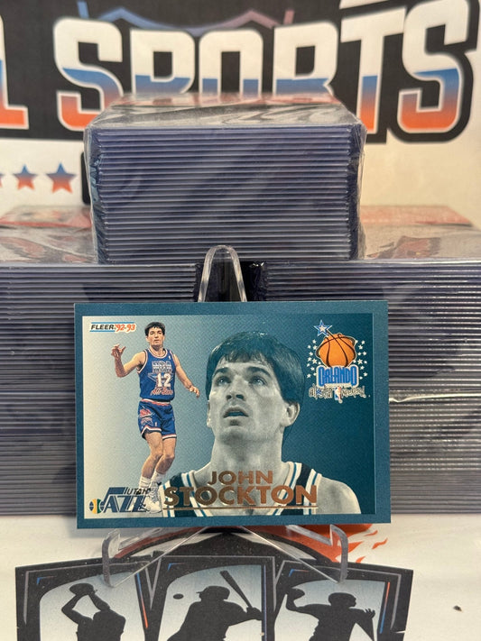1992 Fleer (All-Star Weekend) John Stockton #22