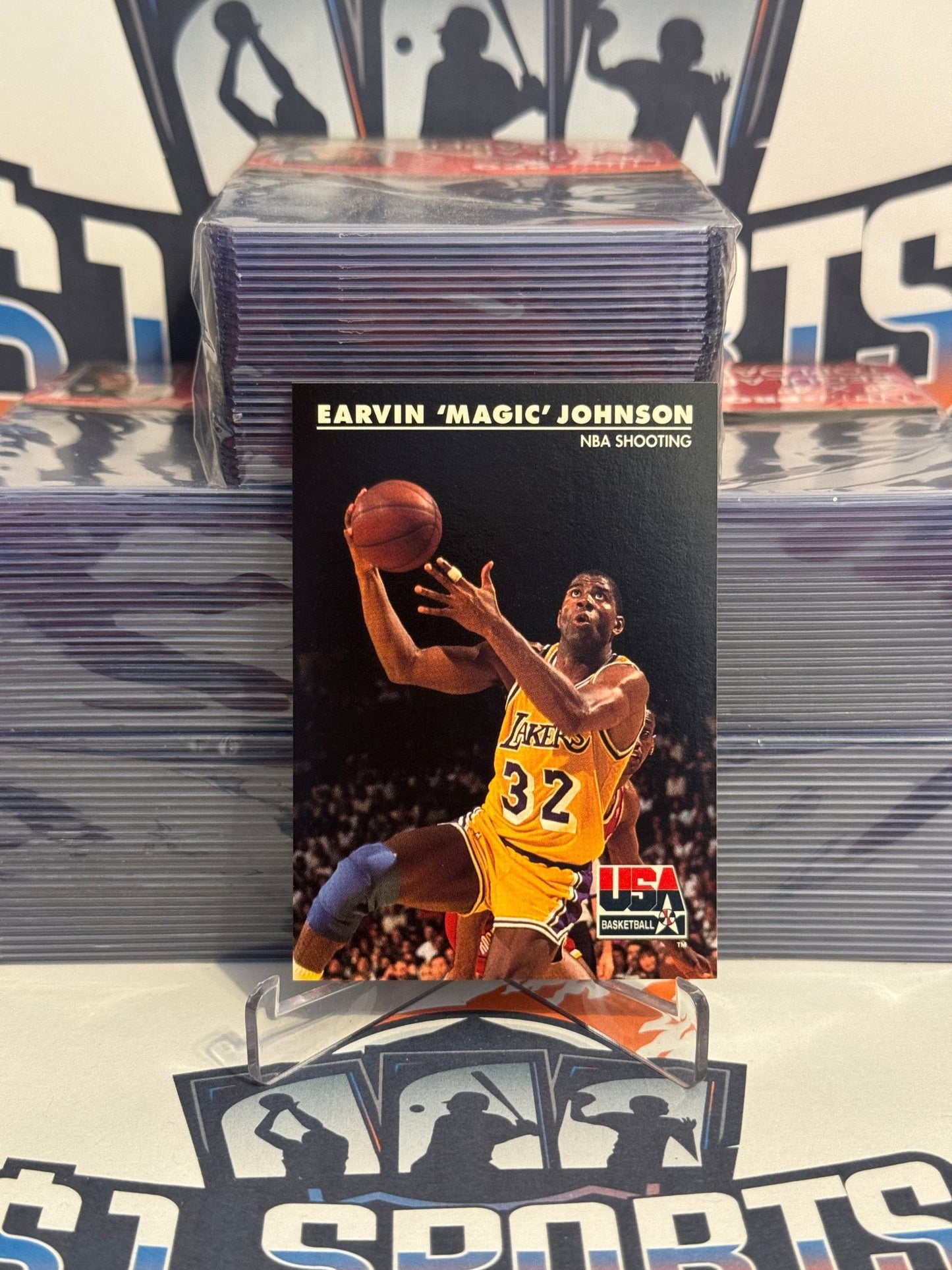 1992 Skybox (USAB) Magic Johnson #30