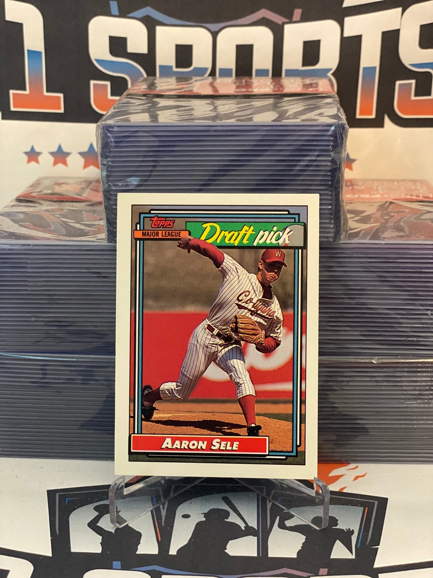 1992 Topps (Draft Pick) Aaron Sele Rookie #504