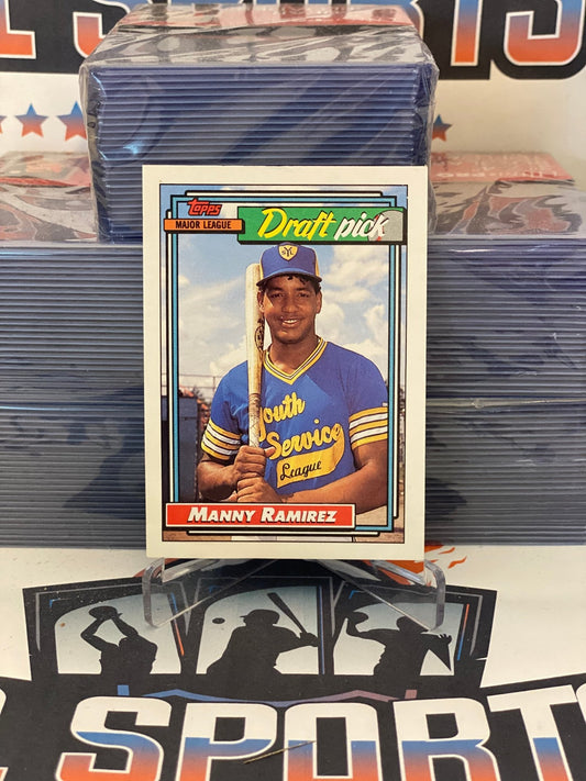 1992 Topps (Draft Picks) Manny Ramirez Rookie #156