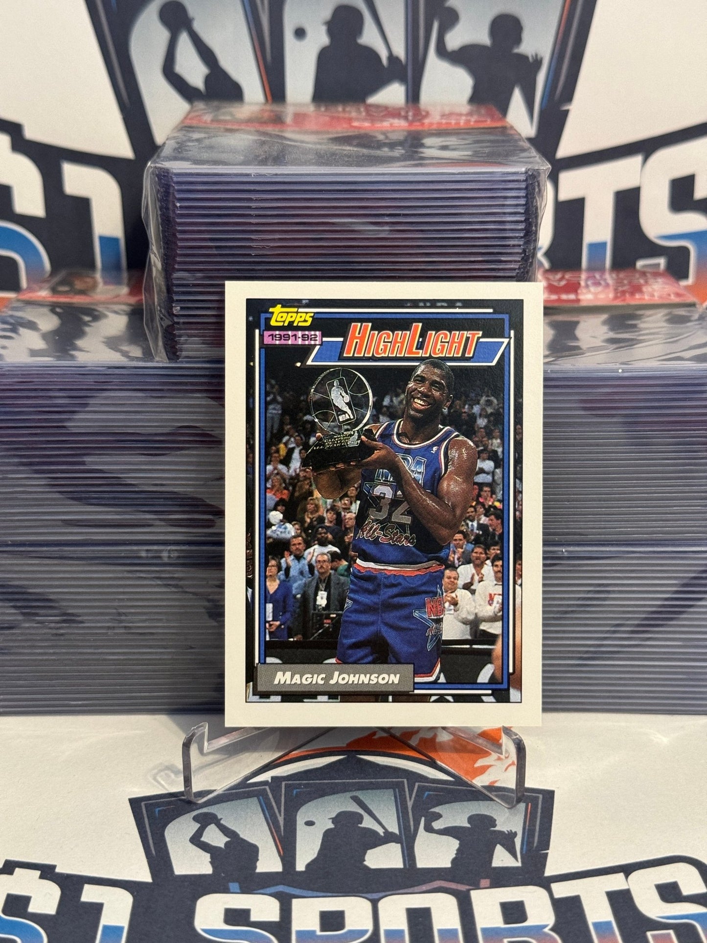 1992 Topps (Highlight) Magic Johnson #2