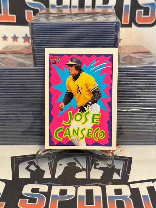 1992 Topps Kids Jose Canseco #115