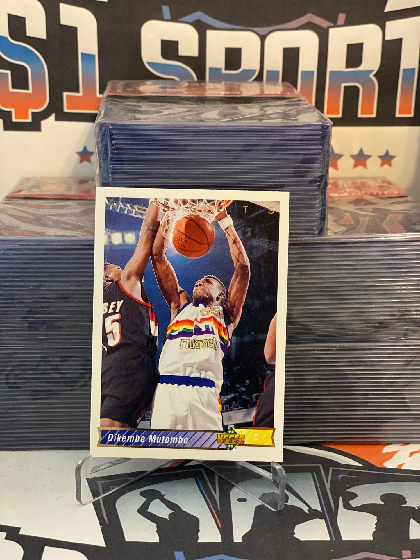 1992 Upper Deck (2nd Year) Dikembe Mutombo #255