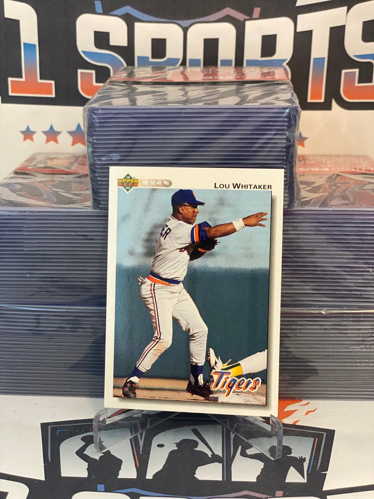1992 Upper Deck Lou Whitaker #516