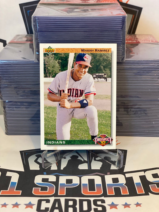 1992 Upper Deck Manny Ramirez Rookie #63
