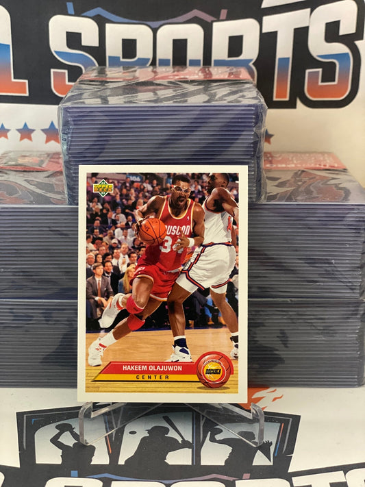 1992 Upper Deck (McDonald's) Hakeem Olajuwon #P15