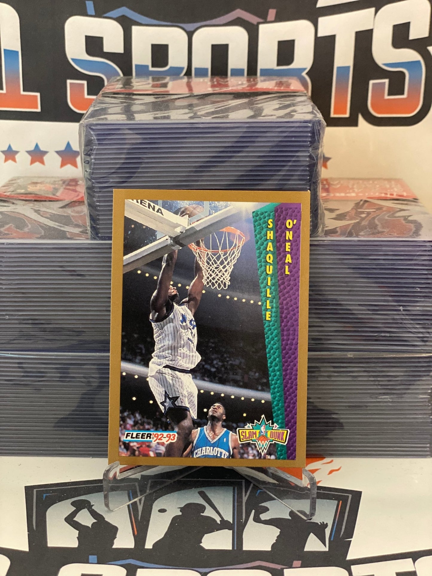 1993 Fleer (Slam Dunk) Shaquille O'Neal #298