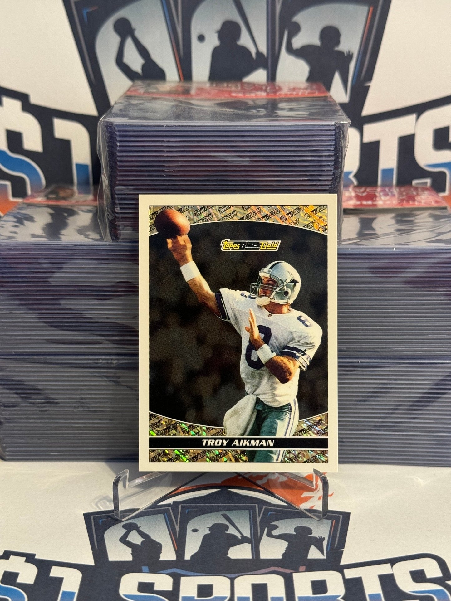 1993 Topps (Black Gold) Troy Aikman #8