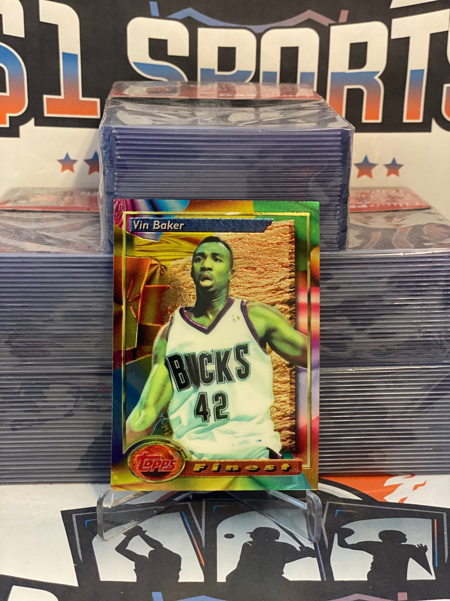 1993 Topps Finest Vin Baker Rookie #139