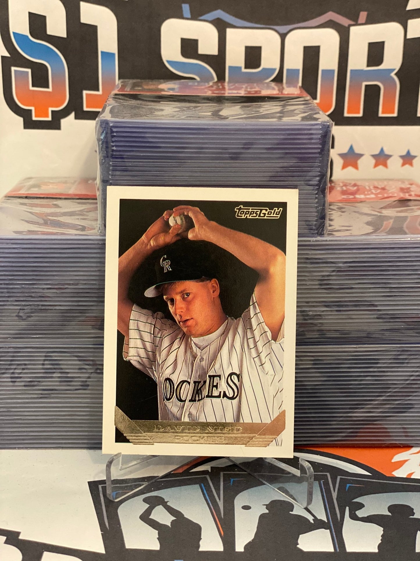 1993 Topps (Gold) David Nied #444