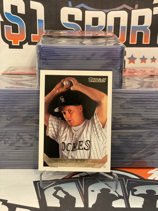 1993 Topps (Gold) David Nied #444