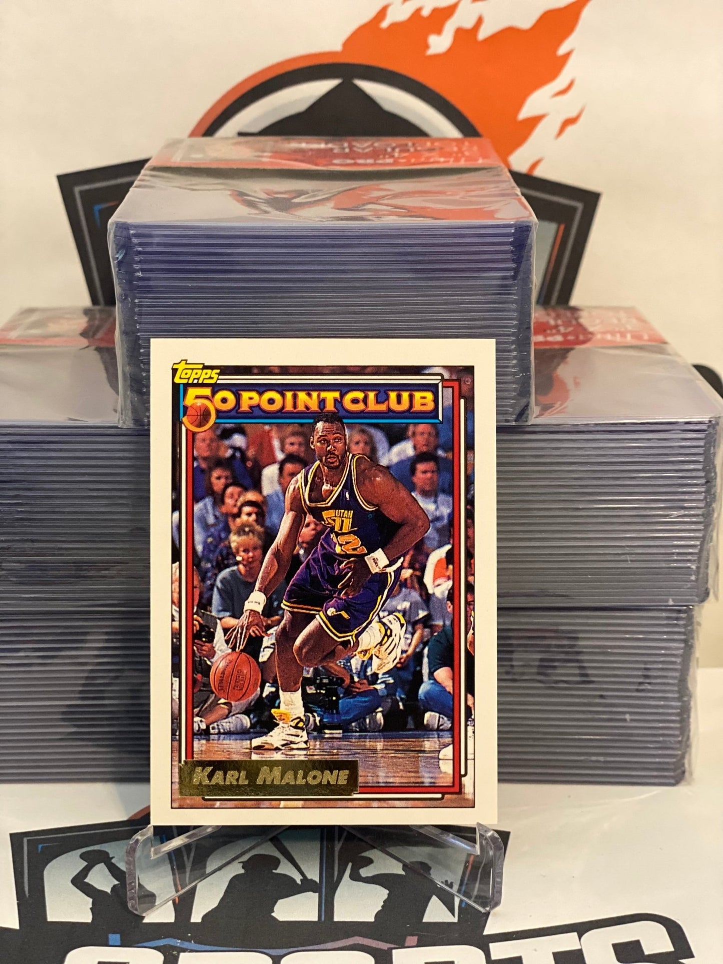 1993 Topps (Gold) Karl Malone #199