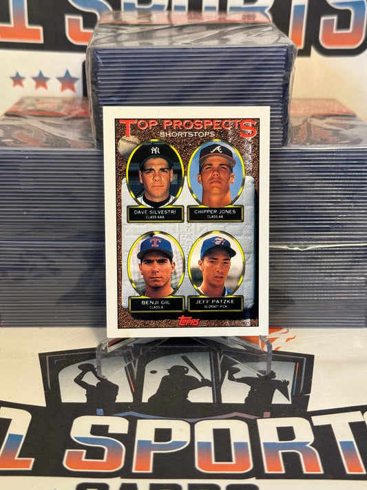 1993 Topps (Top Prospects) Chipper Jones Rookie #529