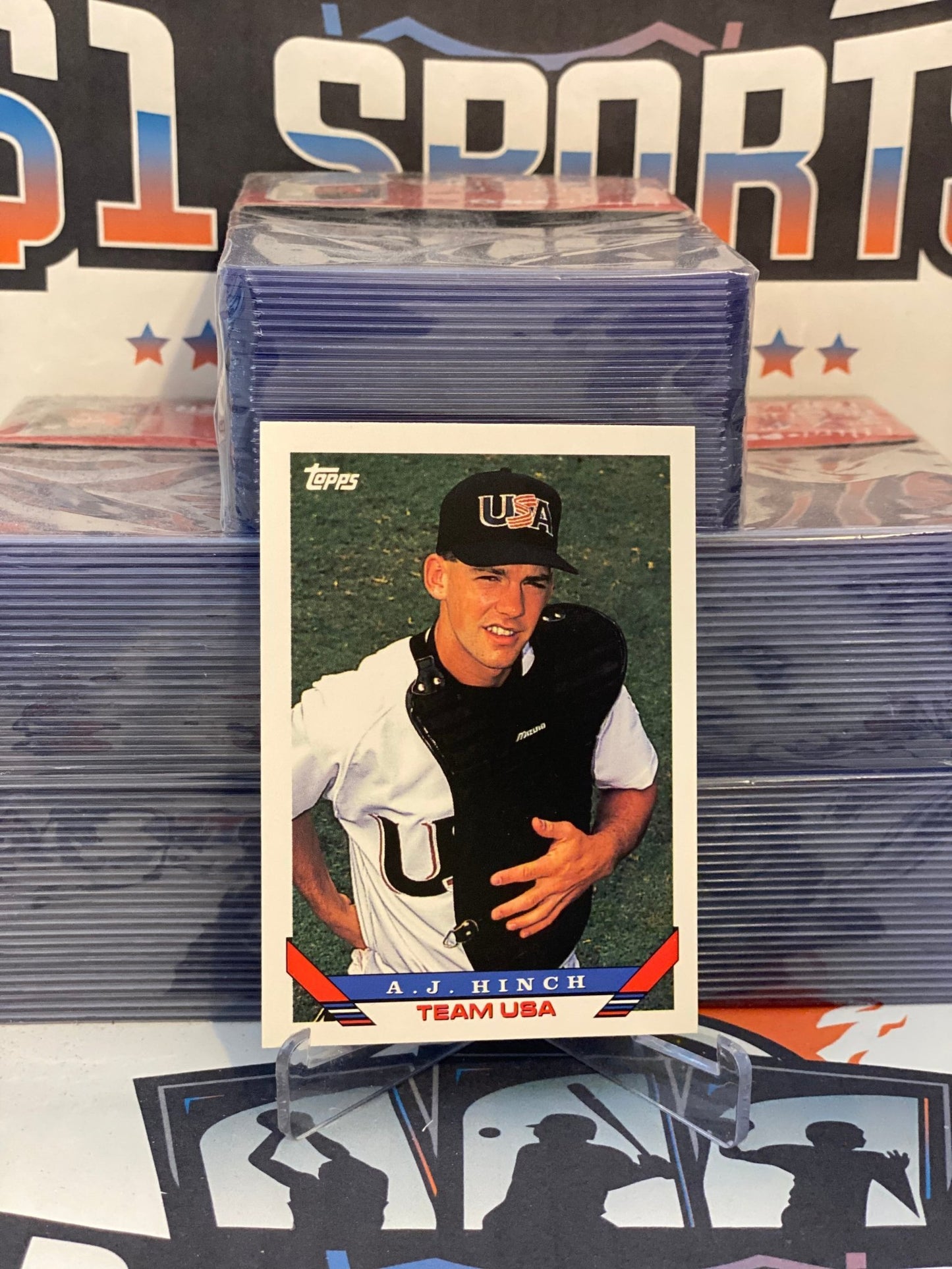 1993 Topps Traded (USAB) A.J. Hinch Rookie #12T
