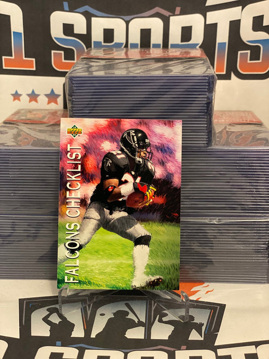 1993 Upper Deck (Falcons Checklist) Deion Sanders #76