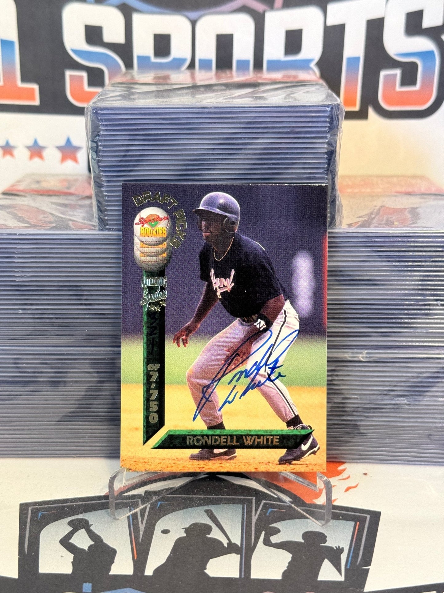 1994 Signature Rookies (Auto 321/7750) Rondell White #98