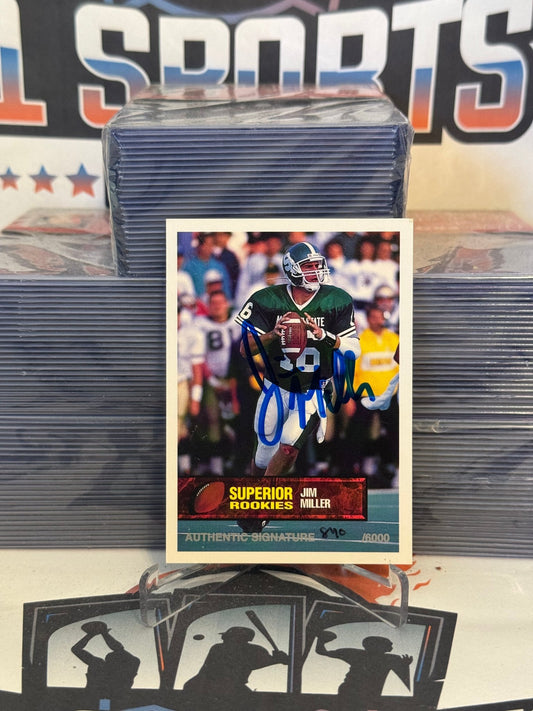 1994 Superior Rookies (Auto 840/6000) Jim Miller #56