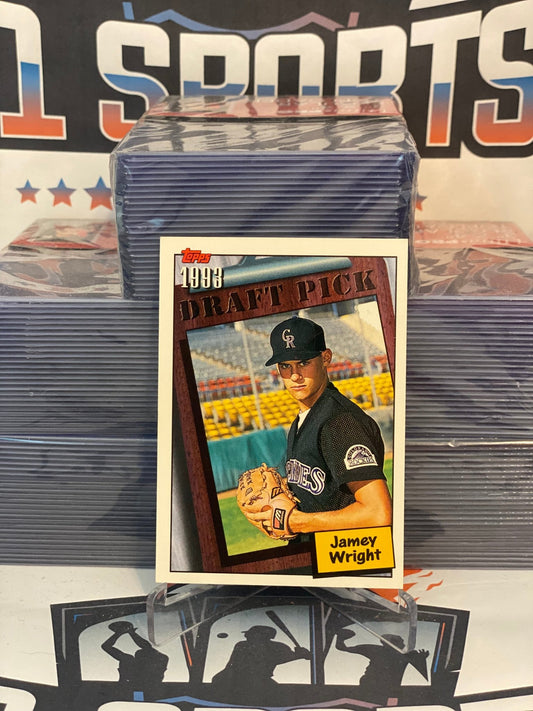 1994 Topps (Draft Pick) Jamey Wright Rookie #744