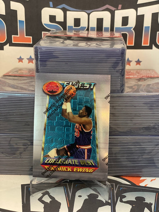 1994 Topps Finest (Collegiate Best) Patrick Ewing #225