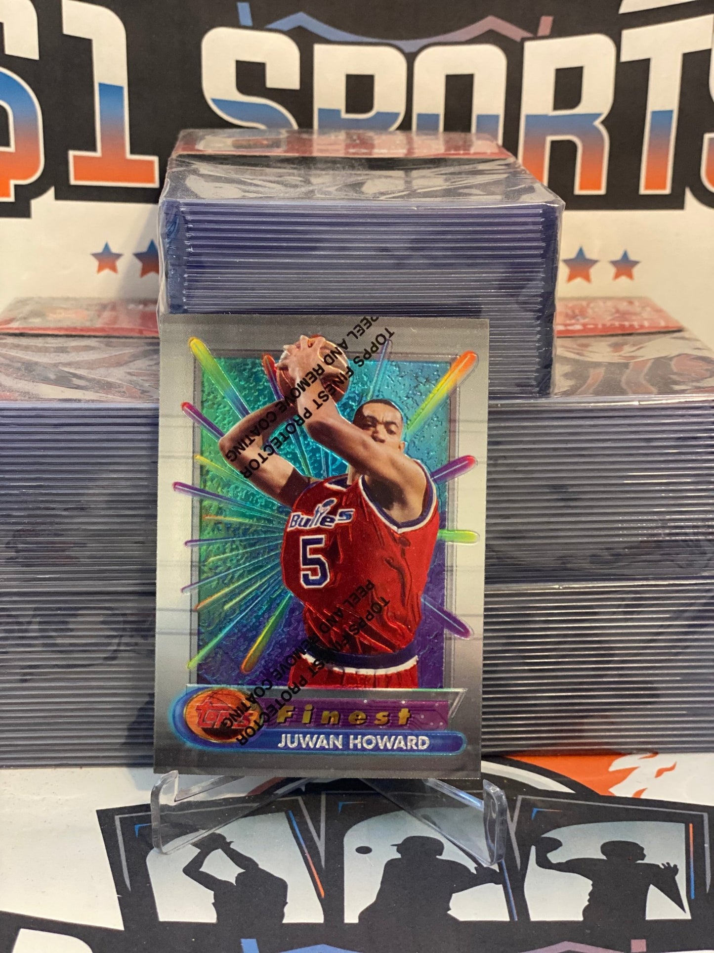 1994 Topps Finest (Collegiate) Juwan Howard #288