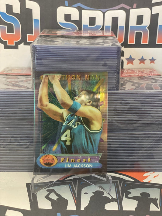 1994 Topps Finest (Marathon Man) Jim Jackson #4