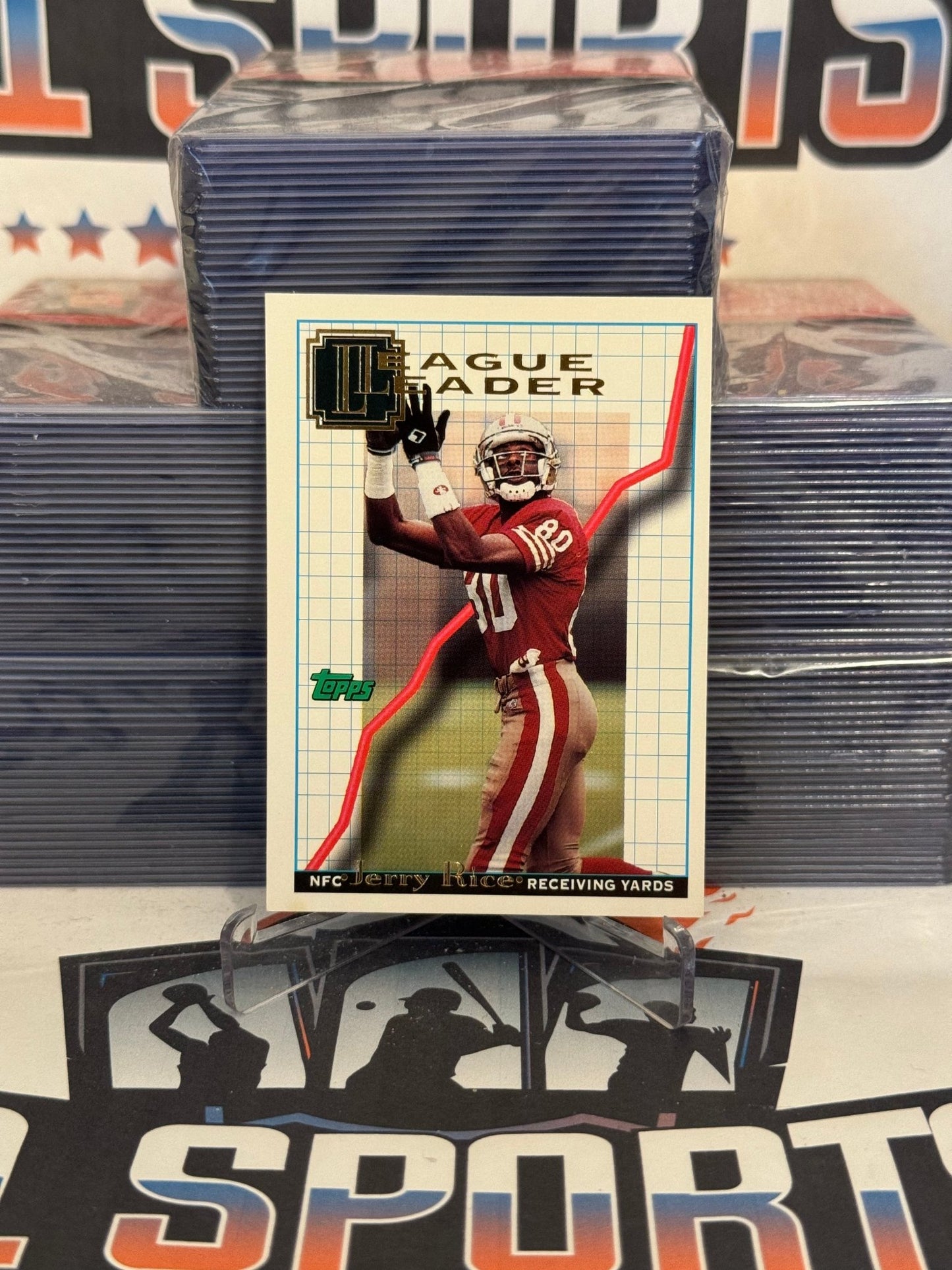 1994 Topps (League Leaders) Jerry Rice #116