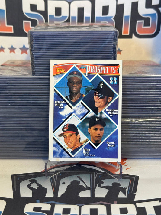 1994 Topps (Prospects) Derek Jeter Rookie #158