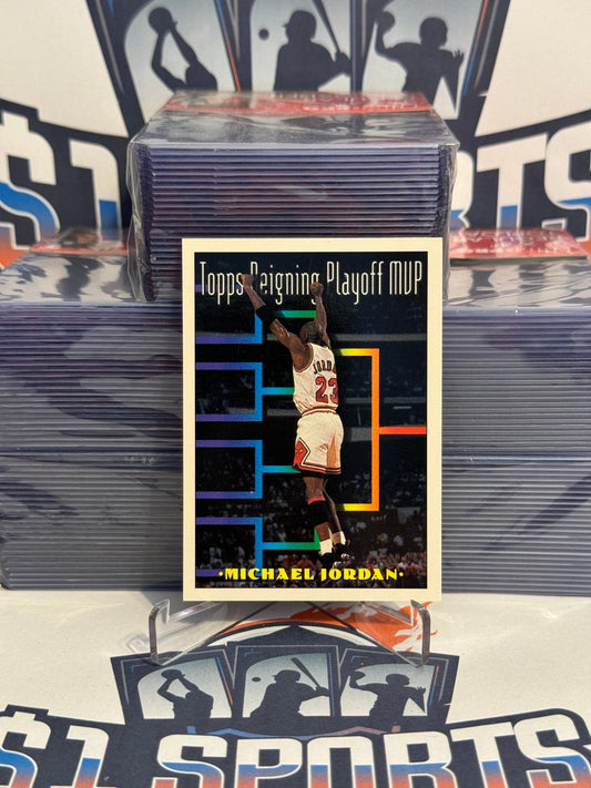 1994 Topps (Reigning Playoff MVP) Michael Jordan #199
