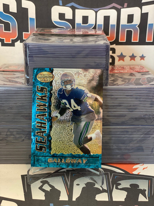 1995 Bowman's Best Joey Galloway Rookie #8