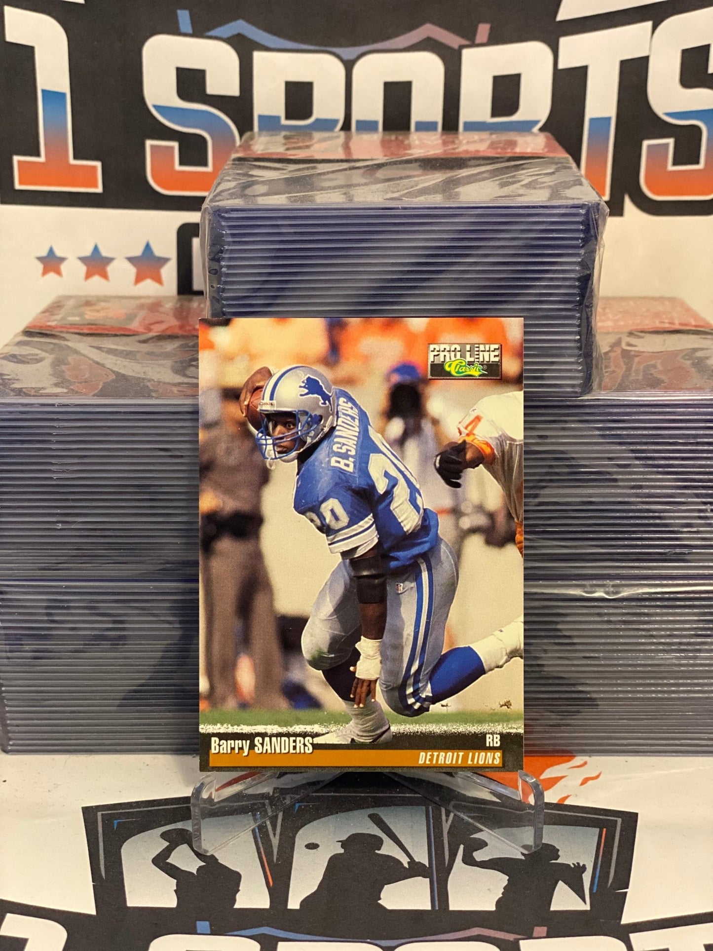 1995 Classic Pro Line Barry Sanders #206