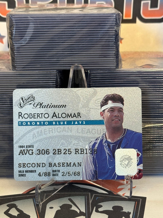1995 Donruss Studio (Platinum) Roberto Alomar #17