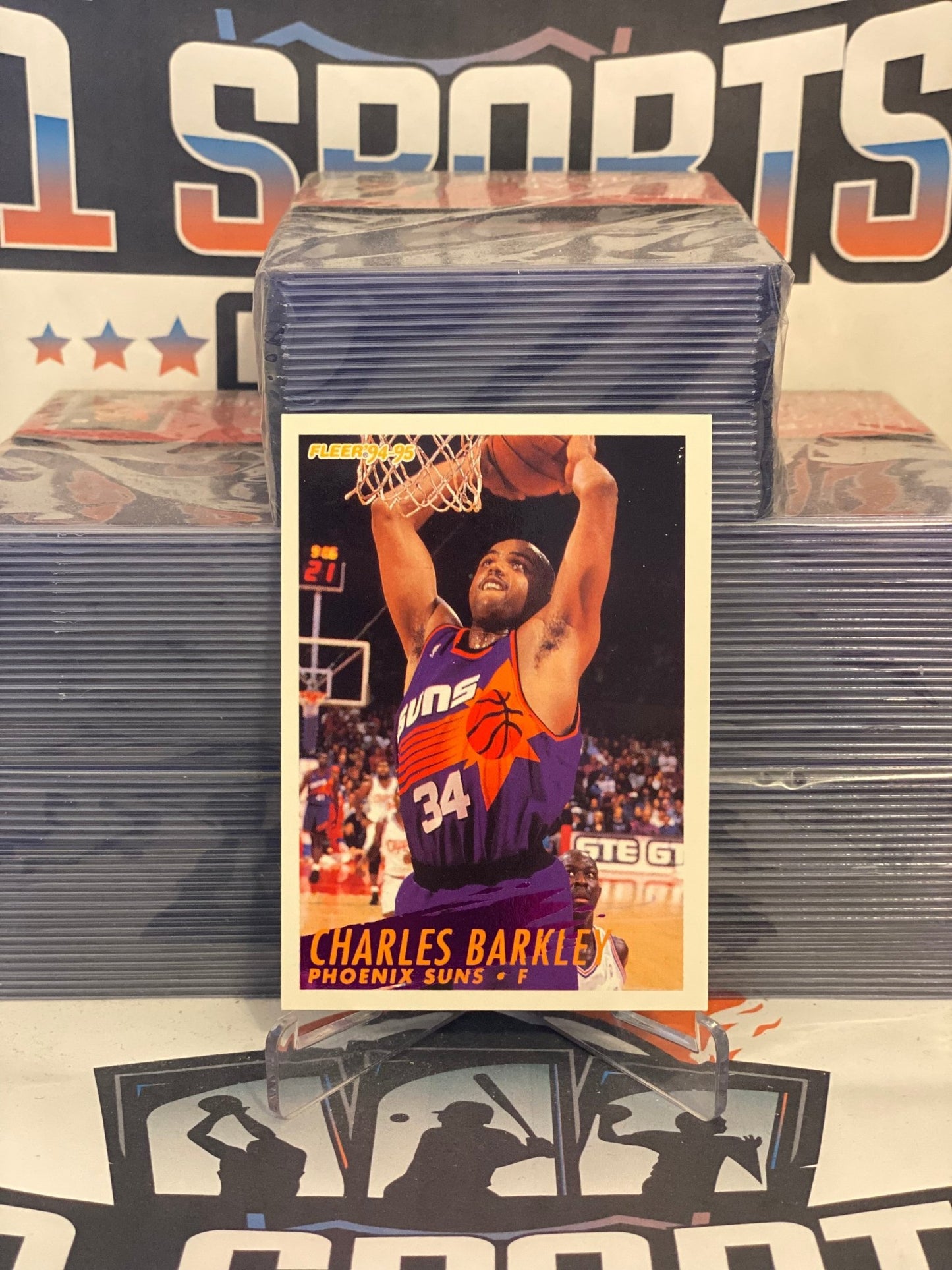 1995 Fleer Charles Barkley #125