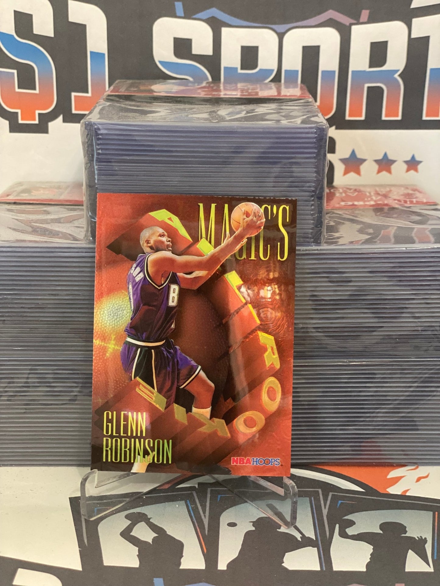 1995 NBA Hoops (Magic's All-Rookie Team) Glenn Robinson #FAR-1